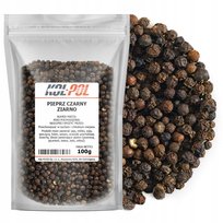 PIEPRZ CZARNY ZIARNISTY 100g Aromatyczny naturalny ziarno jakość Kol-Pol