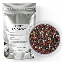 Pieprz Kolorowy Ziarnisty Aromatyczny Ziarno 500G