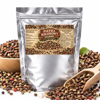 Pieprz Kolorowy Ziarno - mieszanka PREMIUM do młynka, intensywny smak 50g