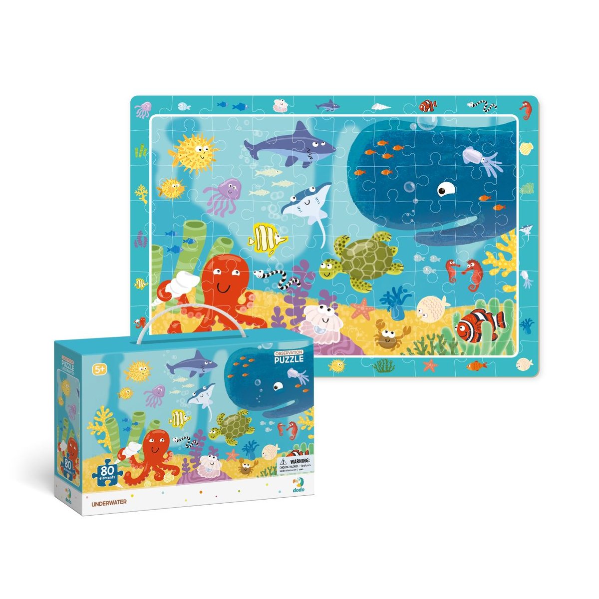 Pierot, puzzle, Mapy, 80 el.