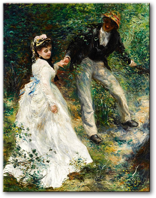 Pierre-Auguste Renoir, La Promenade. - PR05202 - PRINTORAMA