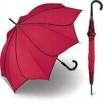 Pierre Cardin, Parasol damski, czerwono-czarny Pierre Cardin