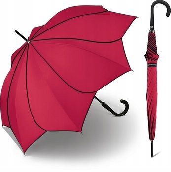 Pierre Cardin, Parasol damski, czerwono-czarny - Pierre Cardin