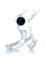 Pierścień-dolphin Vibro Cockring Clear Boss Series