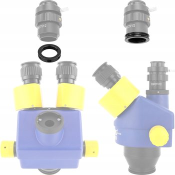 PIERŚCIEŃ KONWERTER NA ADAPTER DO KAMER MIKROSKOPÓW STEREOSKOPOWYCH - Inny producent