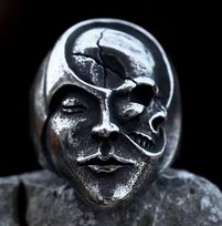 pierścień SKULL / FACE-V Inna marka