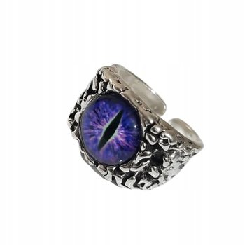 pierścień srebrny Oko Władca Pierścieni Sauron Goth Rock Punk Prezent - Inna marka