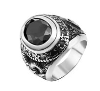 pierścień STONE black-V Inna marka