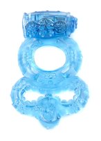 PIERŚCIEŃ-VIBRATING COCKRING BLUE Inna marka