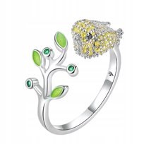 Pierścionek Srebrny Pierścionek Ptaszek Srebro 925