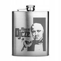 Piersiówka 210ml dla Taty Mów mi Ojcze Grawer Wzo