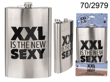 Piersiówka OOTB, XXL IS THE NEW SEXY, 1,8 l - OOTB