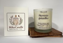 Pierwsza gwiazdka - Świeca sojowa  świąteczna 150 g