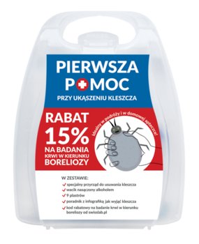 Pierwsza Pomoc przy ukąszeniu kleszcza - Inna marka