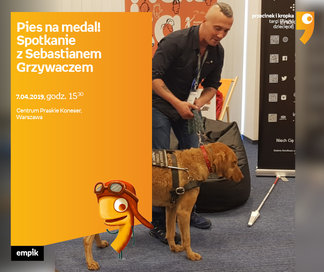 Pies na medal. Sebastian Grzywacz | Targi Książki Dziecięcej