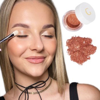 Pigment sypki do Makijażu (2g) - Rose Gold 12 GLAMTES - GLAMTES