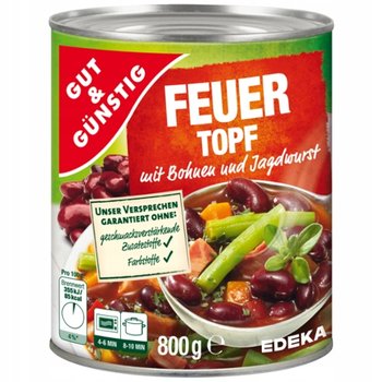 Pikantna Zupa Fasolowa z Niemiec 800g - Gut&Gunstig