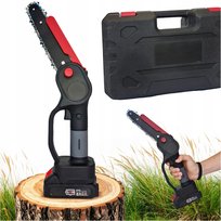 Piła Łańcuchowa Akumulatorowa Mini Pilarka Do Drzewa Gałęziówka Aku 21V