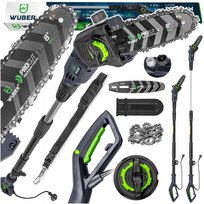 PIŁA ŁAŃCUCHOWA ELEKTRYCZNA PILARKA NA WYSIĘGNIKU TELESKOPOWYM 800W WUBER