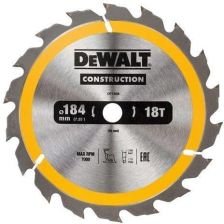 Piła tarczowa DEWALT, 184x16 mm