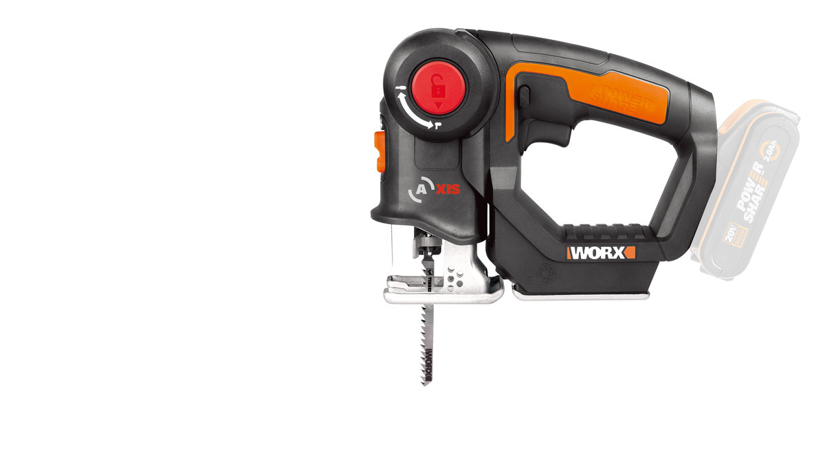 Piła wielofunkcyjna WORX WX550.9 Axis, 20 V, bez akumulatora