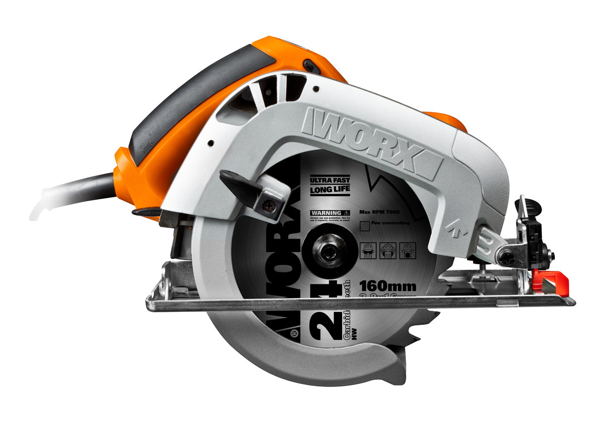 Pilarka tarczowa WORX WX425, 1200 W, 160 mm