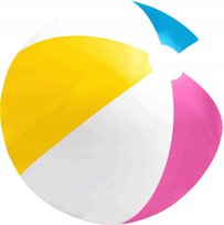 Piłka Dmuchana Plażowa Wodna Swede Duża 61 Cm Kolorowa Zabawka Dla Dzieci Intex