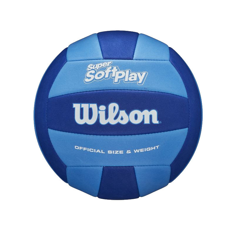Фото - Волейбольний м'яч Wilson Piłka Do Siatkówki  Super Soft Play Volleyball Royal/Navy roz 5 