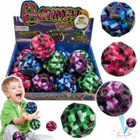 PIŁKA GALAKTYCZNA skacząca METEOR kosmiczna PIXEL BALL piłeczka 12 SZTUK