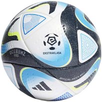 Piłka nożna adidas Ekstraklasa Pro biało-niebiesko-czarna IQ4933-5 ...