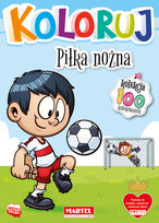 Piłka nożna. Koloruj Martel