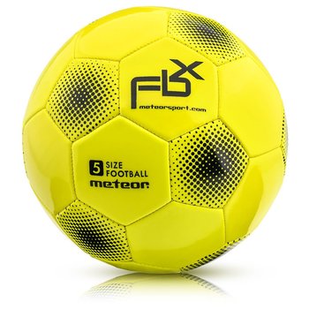 Piłka nożna Meteor FBX, żółta, rozmiar 5 - Meteor