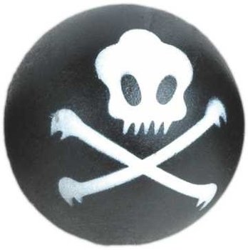 Piłka pirat Happet 57mm czarna - Happet