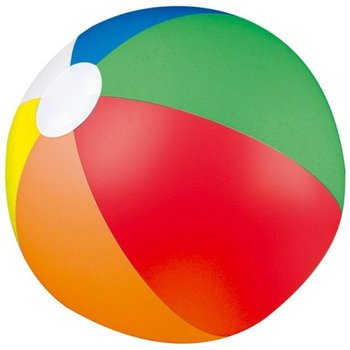 Piłka plażowa wielokolorowa PALM SPRINGS multicolour - HelloShop