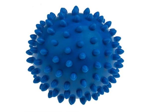 Zdjęcia - Zabawki interaktywne Piłka sensoryczna do masażu i rehabilitacji 9 cm niebieska 439 TULLO