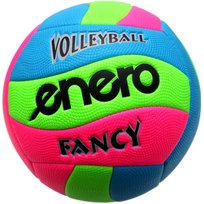 PIŁKA SIATKOWA PLAŻOWA FANCY ENERO RÓŻOWY NIEBIESKI ZIELONY