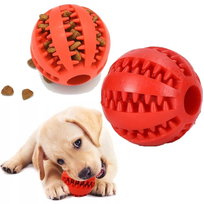 Piłka zabawka dla psa kota królika na przysmaki na karmę