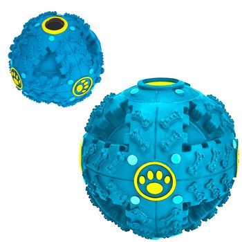 Piłka - zabawka dla zwierząt Niebieska - Nelips