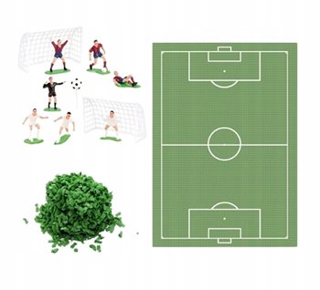 PIŁKARZE NA TORT OPŁATEK BOISKO POSYPKA WAFLOWA - Dekora