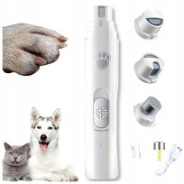 PILNIK DO PAZNOKCI PAZURÓW DLA PSA KOTA ELEKTRYCZNY ULTRA CICHY SZLIFIERKA