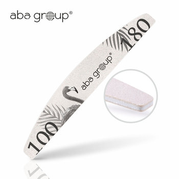 Pilnik półksiężyc 100/180 flaming Aba Group - Silcare