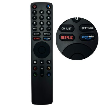Pilot do TV Xiaomi XMRM-010 Voice MI 4S 4K Smart TV L32M5-5ASP L43M5-5ASP Netflix Prime - VOKOSMILE
