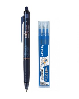 Pilot Frixion Długopis Clicker  +3  Wkłady Ścieralne Niebieskie - Pilot