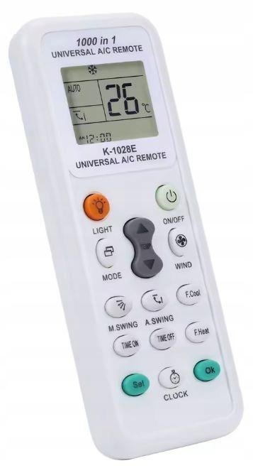 Pilot Klimatyzatorów Uniwersalny do Klimatyzacji Zamiennik Sanyo Fujitsu