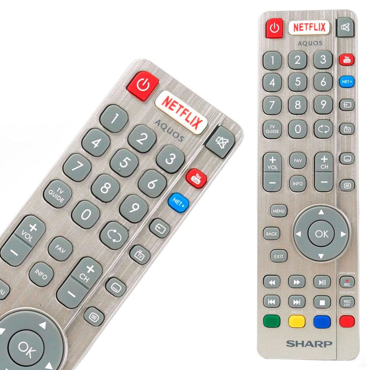 Pilot Radiowy Do SMART TV SHARP Aquos NETFLIX YouTube Home Sharp Sklep EMPIK COM