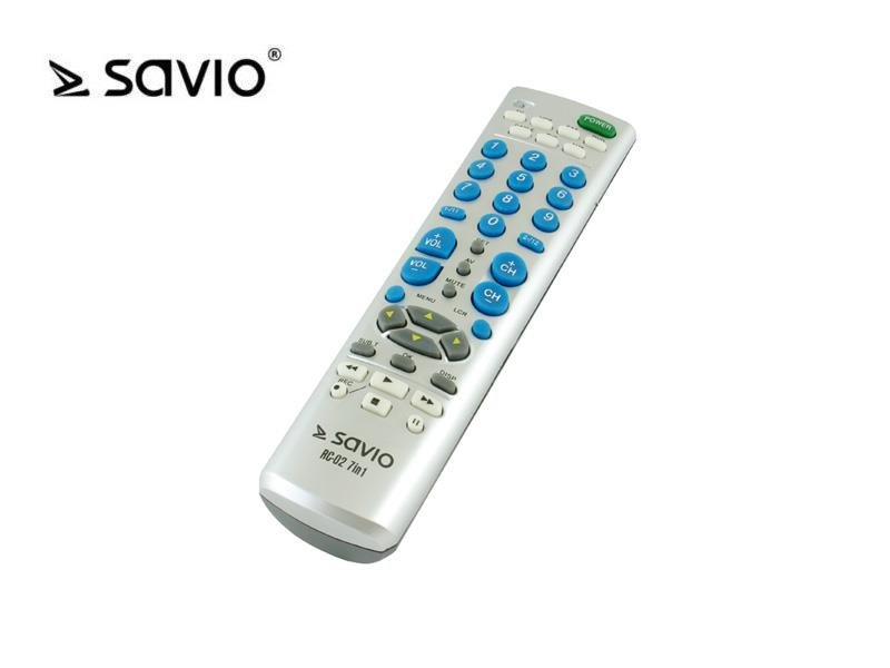 Kody Do Pilota Savio Rc 02 7in1