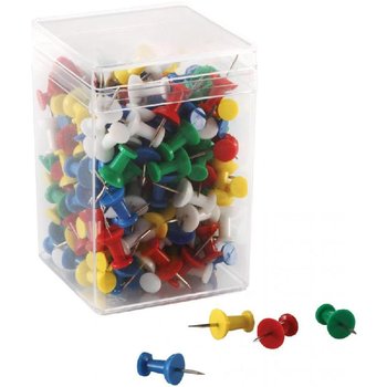 Pinezki beczułki, mix, 200 sztuk - MAGNETOPLAN