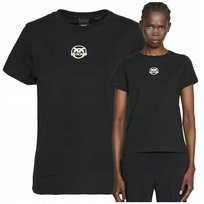 PINKO koszulka damska tshirt PREMIUM logo czarna wyszczuplająca ŁADNA PINKO koszulka damska tshirt PREMIUM logo czarna wyszczuplająca ŁADNA r.XL