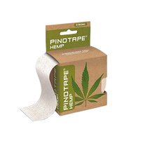 Pinotape Hemp taśma do kinezjotejpingu bawełniano-konopna elastyczna biała 5 cm x 5 m PINOTAPE