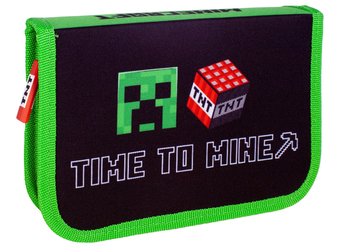 Piórnik dwuklapkowy Minecraft Time to Mine Astrabag - Astra